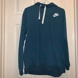 Blue with hint of purple Nike hoodie
